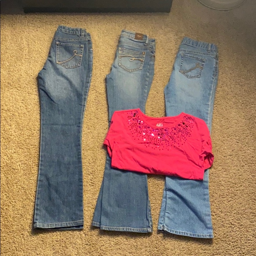 4 piece size 12 Justice and Children’s Place Lot
